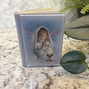 Vintage 1973 BLESSED‎ TRINITY MISSAL FIRST HOLY COMMUNION Catholic PLASTIC Book
